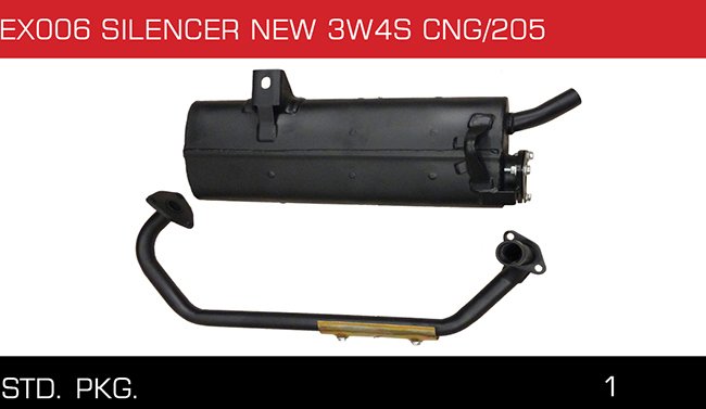 EX006 SILENCER NEW 3W4S CNG 205